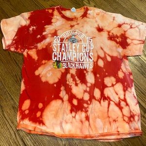 Custom bleach dye shirt